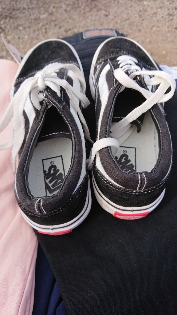 size 3 vans trainers